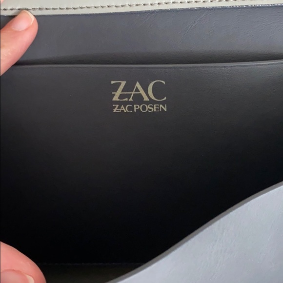 ZAC Zac Posen Eartha Folded Gusset Leather Satchel - Picture 5 of 6